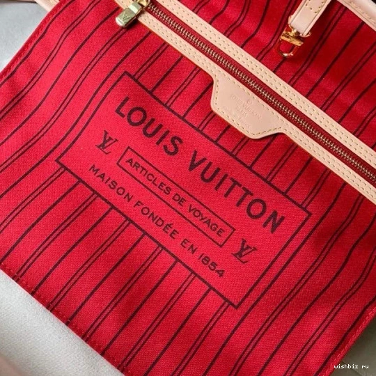 WIS VUITTON NEVERFULL LOUIS MM 0826